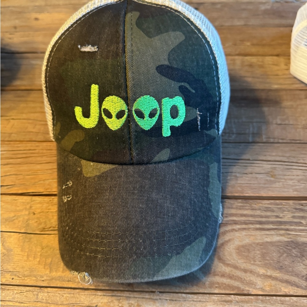 Alien Jeep Camo hat new
